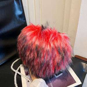 Nuova borsa a tracolla femminile a forma di cuore di moda 2024 borsa a tracolla piccola da donna borse a tracolla colorate da donna - Product Image 3