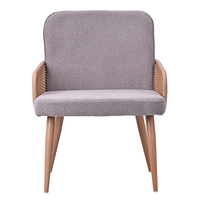 Großhandel Sessel Modern Light Luxus Akzent Samt Freizeit Bequemer Stoff Nordic Wohnzimmer möbel Sofa Stuhl