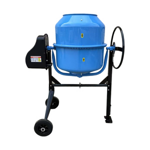 Bán buôn 220V Điện Mini Mixer Chất lượng cao xách tay bê tông xi măng Mixer 180l-260l di chuyển trộn trống nhà máy Mixer - Product Image 2