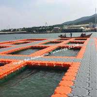 Quai flottant en plastique modulaire marin Plate-forme de quai de yacht/passerelle/quai flottant de jet ski