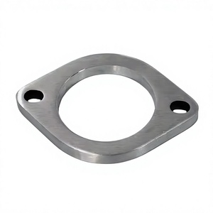 Wholesale Universal 2.0'' 2.5'' 3.0'' ID 2-<b>Bolt</b> 304 Exhaust Flange for Muffler flange Automobile exhaust pipe flange - Product Image 1