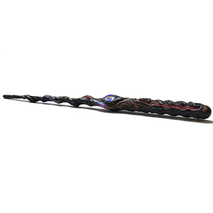 <span class=keywords><strong>Bacchetta</strong></span> <span class=keywords><strong>Magica</strong></span> Professionale con Nucleo in Acciaio di Qualità, Effetto Fiamma Reale, Dipinta a Mano, per Spettacoli di Magia - Product Image 3