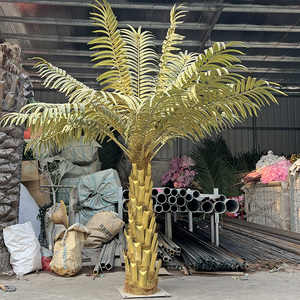 <span class=keywords><strong>Palma</strong></span> artificiale 9ft alberi artificiali Fan <span class=keywords><strong>palma</strong></span> per festa evento decorazione all'aperto UV piante protette - Product Image 3