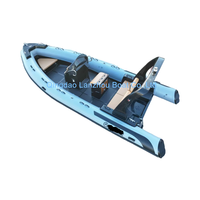 Danemark Rib 680 Prix Yacht De Luxe Gonflable Rib680 Coque En Fiber De Verre Pêche Récréative Rib 680 Bateau à Vendre