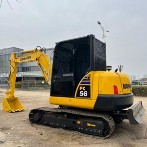 Cheap price Japanese Mini Komatsu PC56 5 tons 6 tons Excavator <b>Second</b> <b>Hand</b> Digger for Construction with EPA/CE and AC - Product Image 2