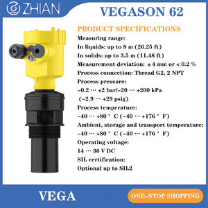Низкая цена и высокое качество датчик измерения уровня для жидкости 5 м твердый 2 м VEGASON 62 ультразвуковой измеритель уровня - Product Image 2
