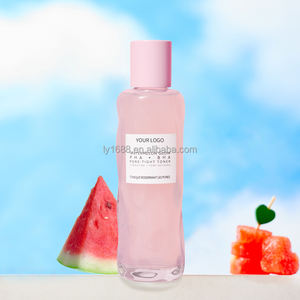 Tonique pour le visage végétalien pastèque Glow pH 2.5 + BHA + PHA soin de la peau liquide exfoliant doux apaisant raffermissant acide hyaluronique - Product Image 1