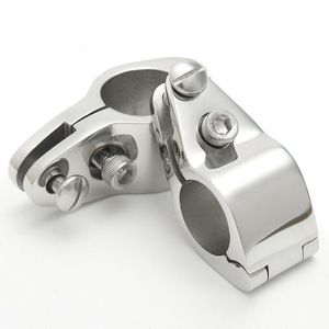 Collier de serrage pour tuyau en acier inoxydable Eda 316, quincaillerie marine, accessoire de bimini pour yacht, taille impériale - Product Image 5