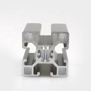 6061 6063 T5 T6 Mill finitura argento anodizzazione telaio 4040 alluminio estrusione profili in alluminio - Product Image 5