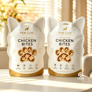Creative Shaped Pet Food Packaging <b>Bags</b> Custom Printed Aluminum Foil <b>Zip</b> <b>Lock</b> Stand Up Pouches - Product Image 4
