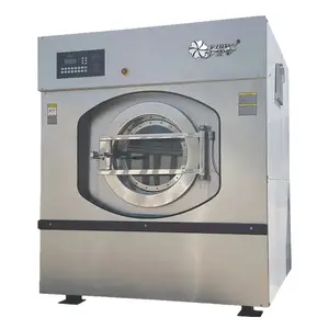 गुआंगज़ौ फैक्टरी स्वत: औद्योगिक कपड़े धोने का वाशिंग मशीन 50 kg