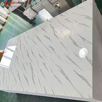 Panneau en mousse PVC haute densité imperméable 122*244 15mm avec film laminé, service de découpe pour la décoration intérieure