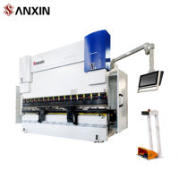 Presse plieuse CNC à haute rigidité Anhui Sanxin Heavy Industry avec compensation automatique de la torsion et de la déviation, faible vibration, pour le métal