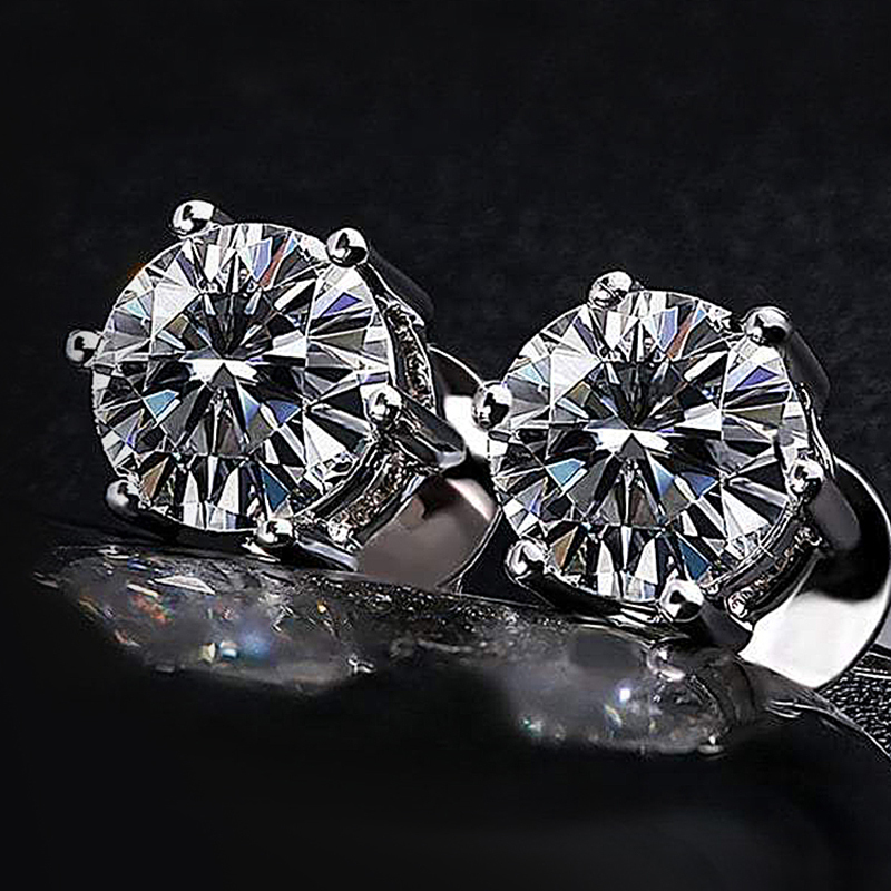 D Color Real Wedding Diamond Moissanite
