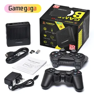 Игровая приставка G11, Игровая приставка 64/128 ГБ, 30000 + 4 К, семейная Классическая игровая консоль для PSP/DC/N64