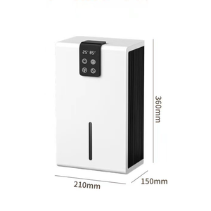 Smart Dual Core 2.8L Plastic Desiccant <b>Dehumidifier</b> With LED Display for Home <b>Car</b> Interior Bedroom Air Dehumidification - Product Image 6