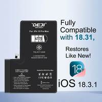 Batterie DEJI série batterie de Diagnostic de capacité Standard pour iphone 12Pro 12ProMax 13 13pro 13 Promax 13mini 14 14 Promax 15
