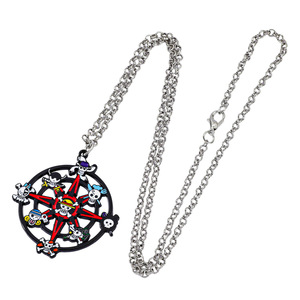 Nuova Collezione: 7 Stili di <span class=keywords><strong>Collane</strong></span> con Ciondolo in Metallo Anime, Catena Placcata con Personaggi Cartoon Luffy, Nika, Ace, Cappello di Paglia <span class=keywords><strong>per</strong></span> Donne - Product Image 5