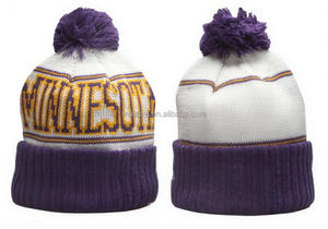 Sombrero deportivo de invierno Unisex 2025, nuevos estilos, Diseño de equipo de fútbol americano personalizable, 100% algodón, característica de tela común de Minnesota - Product Image 3