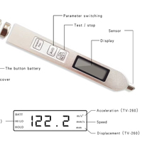 3Q TV200 Pen-type trillingsmeter Snelheidsbereik 0,1 mm/s ~ 199,9 mm/s Digitale vibrator