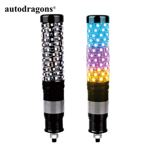 ไฟแส้ AUTODRAGONS Chubby Whip ควบคุมผ่านแอพ รีโมท RGB ไล่สีแบบไหล IP67 สำหรับรถ SUV ATV UTV Polaris RZR 4x4 เสาอากาศไฟเตือน - Product Image 2