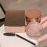 Marque personnalisée pour 3D Sourcils Façonnage Pâte Maquillaje Étanche Séchage Rapide Longue Durée Sourcils Colle Produits Cosmétiques