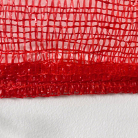 Sacs en filet pour oignons et ail en HDPE vierge à 100 %, couleur personnalisée, services de moulage par soufflage et découpe, logo personnalisé imprimable, haute qualité