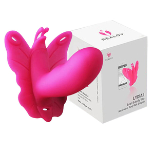 Giocattoli Erotici per Donne <span class=keywords><strong>Vibratore</strong></span> a Forma di Farfalla Controllo tramite App 9 Velocità 100% Impermeabile Materiale Sicuro in Silicone e ABS Quaige - Product Image 5