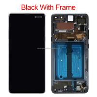 Écran tactile d'origine pour téléphone portable, assemblage numériseur, remplacement, écran LCD S10 5G avec cadre pour G977B G977N 6.7 pouces