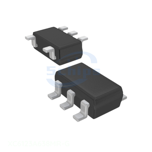 SC 74A, SOT 753 IC SUPERVISOR 1 CANAL SOT25 XC6123A638MR-G Conjunto de Componentes Electrónicos Gestión de Energía (PMIC) Original - Product Image 1