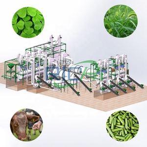 Richi 1-40T/h dây chuyền sản xuất thức ăn chăn nuôi dây chuyền sản xuất hạt Alfalfa trọng tải lớn - Product Image 1