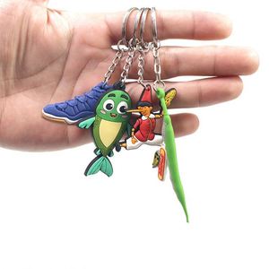 ของขวัญส่งเสริมการขาย พวงกุญแจพีวีซีอ่อนแบบกำหนดเอง พวงกุญแจพีวีซีอ่อนแบบ 3 มิติ พร้อมโลโก้ ผลิตด้วยเครื่องจักรอัตโนมัติ - Product Image 2