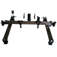 Nouvelle machine de gravure et de découpe laser CNC à tête simple ou double, avec rail coulissant interne, ensemble complet de pièces, moteur, pilote, lentilles, miroirs, acier