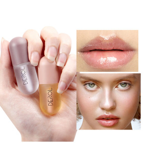 <span class=keywords><strong>DEROL</strong></span> - Juego de 2 Brillos Labiales Hidratantes y Humectantes, Aceite Nutritivo para Labios con Efecto Voluminizador, para Día y Noche - Product Image 5