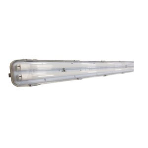 <b>LED</b> Tri Proof Fluorescent Lamp 16W 18W Single Double <b>Tube</b> T8 Emergency Light White 3 Hour Backup - Product Image 2