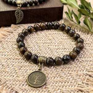 Pulsera de Piedra Natural con Cuentas de Vidrio Coloridas, Estimulante de Confianza, Recomendada, con Plan de Precios por Niveles - Product Image 5