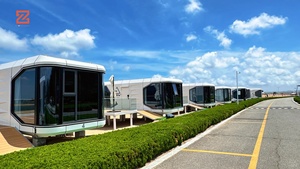 Không gian nhà cabin container di động 40ft viên nang Haus khách sạn con nhộng nhà sưu tầm ngủ container nhà cho khách sạn - Product Image 3