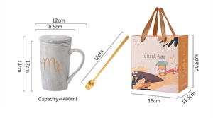 Taza de Cerámica Promocional con Logotipo Personalizado, Juego de Regalo con Tapa y Toalla, para Bodas, Cumpleaños, Acción de Gracias, San Valentín, Regalo de Agradecimiento - Product Image 5