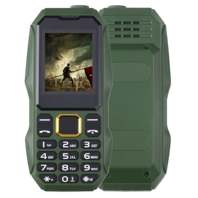 Dropshipping Large Battery Waterproof W2025 Elderly Feature Mobile Phones With LED Flashlight