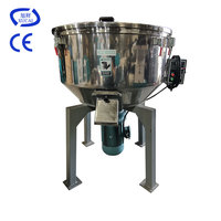 100kg capacité mélangeur vertical en plastique rapide poudre crue malaxeur en plastique à vendre