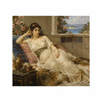 Peintures à l'huile sur toile de femmes nues Art Déco, élégantes et sensuelles, art mural féminin pour la décoration intérieure et le Ramadan