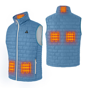 Chaqueta térmica de Invierno para <span class=keywords><strong>mujer</strong></span>, <span class=keywords><strong>chaleco</strong></span> térmico infrarrojo USB de talla grande XL, <span class=keywords><strong>chaleco</strong></span> de plumón para exteriores, ropa informal para adultos - Product Image 1