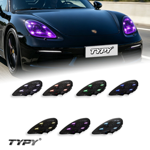 ชุดไฟหน้า TYPY สำหรับ Porsche 718 ปี 2016-2023: อัพเกรดเป็นไฟหน้า LED Matrix พร้อมไฟวิ่งกลางวัน - Product Image 1