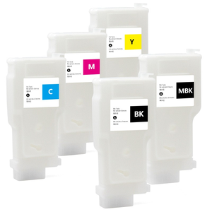 Ocbestjet 5 couleurs vente chaude 300ML 320 <span class=keywords><strong>cartouche</strong></span> <span class=keywords><strong>d</strong></span>'<span class=keywords><strong>encre</strong></span> de recharge <span class=keywords><strong>vide</strong></span> pour imprimante Canon TM 200 205 300 305 - Product Image 1