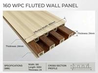 Paneles de Revestimiento de Pared Exterior WPC Ecológicos Modernos de Primera Calidad, Diseño de Listones Decorativos para Gimnasios e Interiores con Iluminación LED