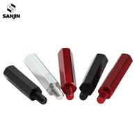 Entretoises hexagonales en aluminium M3, finition anodisée, anti-corrosion, colonnes, piliers, entretoises pour RC DIY FPV