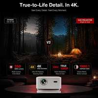 Proyector Portátil Inteligente Hotack X4AA LCD con Android 13, TV HD 1080P, Cine en Casa, Video 4k
