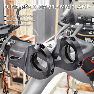 Tige de vélo de route en aluminium pour fourche à double couronne Direct RSX Rise +30, avec collier 31.1-32.5mm et tige de direction 31.8mm, haute résistance, montage direct - Product Image 2