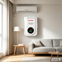 Régulateur de tension automatique mural WVR pour climatiseur, monophasé, en cuivre, avec relais, 220V-240V, écran LCD, stabilisateur de tension domestique