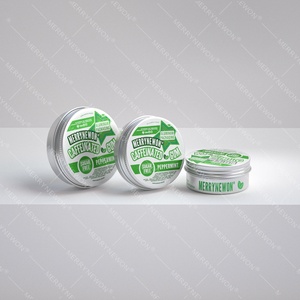 Premium Food-Grade Aluminum Round <b>Tin</b> Container with Screw Cap Reusable & Eco-Friendly for Chewing Gum - Product Image 3